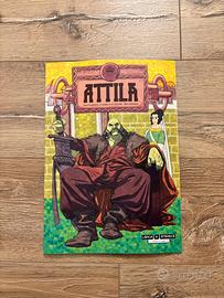Attila Lirica a strisce  L'opera a fumetti.