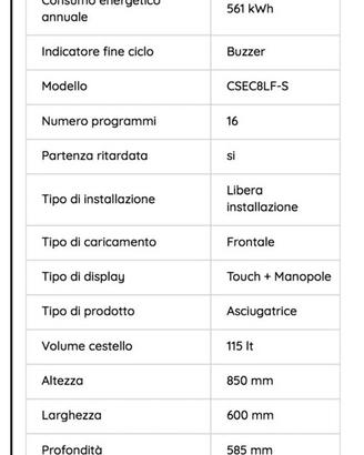 Asciugatrice
