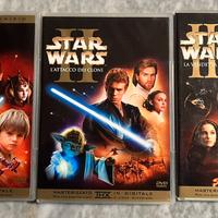 3 Dvd Saga Star Wars I II e III