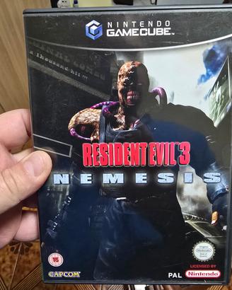  RESIDENT EVIL 3 NEMESIS NINTENDO  GAMECUBE WII PA