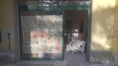 Infisso vetrina negozio