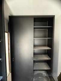 3 Armadi nero archivio da ufficio