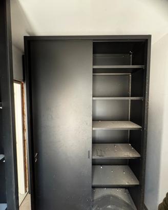 3 Armadi nero archivio da ufficio