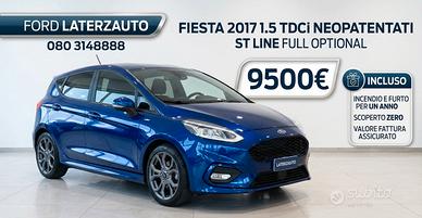 Ford Fiesta 1.5 TDCi 5 porte ST-Line legge meloni 