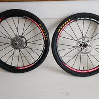 Ruote Fulcrum modello Red Metal Zero complete