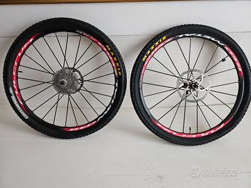 Ruote Fulcrum modello Red Metal Zero complete