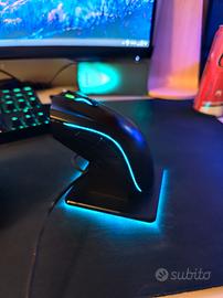 Razer mamba wireless 16k dpi. RGB con base di ric