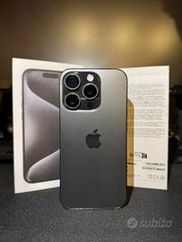 Iphone 15 pro nero 128gb