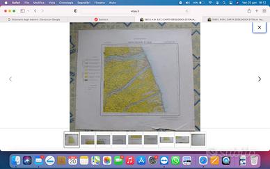 1931 Carta Geologica d'Italia Regio Uff.Geologico