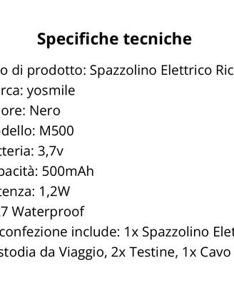 Spazzolino elettrico