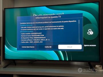 Samsung QLED 50” come nuova