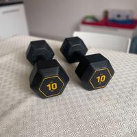 Manubri 10kg DUMBBELL Nuovi!