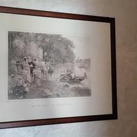 quadro con cornice Empfang Im Schloss – dimensioni