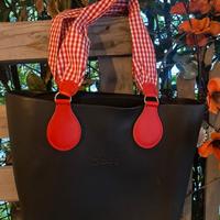 Borsa O Bag manico rosso