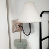 Applique in legno effetto anticato