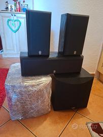 Casse Yamaha +subwoofer Yamaha 