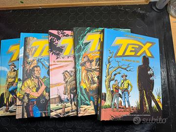 Tex ( Le grandi storie di Tex) 5 volumi giganti