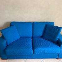 Coppia divani blu