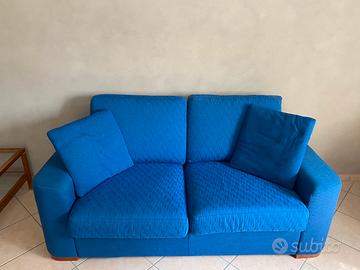 Coppia divani blu