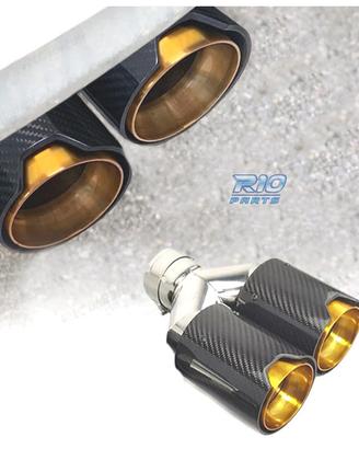TERMINALE SCARICO DESTRO BMW LOOK M PERFORMANCE IN