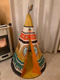 Tenda per giocare agli indiani