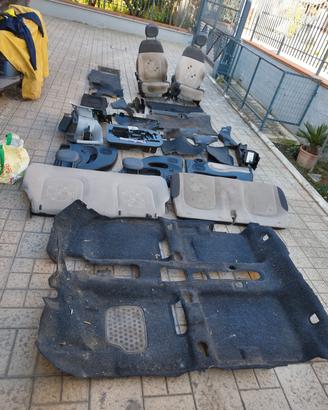 kit trasformazione da autocarro a vettura panda