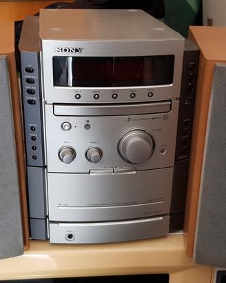 STEREO Sony.caricatore 6 cd.cassette