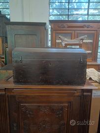 cassa in legno anni 50