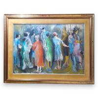 QUADRO IL MERCATO - MARIA PIA COMASCA BUSINELLI