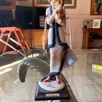 statua in porcellana g.armani capodimonte