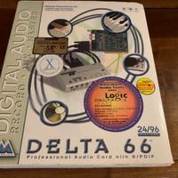 PC Digital Audio Workstation con Delta 66 m-audio
