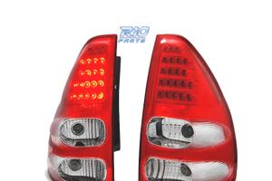 FANALI A LED TOYOTA LAND CRUISER FJ120 03-09 ROSSO