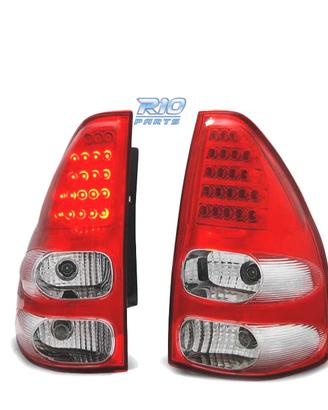 FANALI A LED TOYOTA LAND CRUISER FJ120 03-09 ROSSO