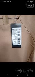Vestito beige con spalline
