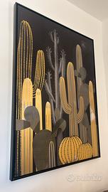 Quadro cactus Maison du Mond 105cm x 145cm