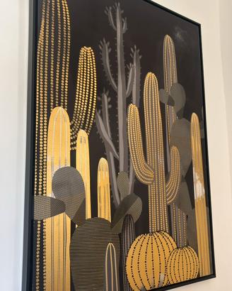 Quadro cactus Maison du Mond 105cm x 145cm