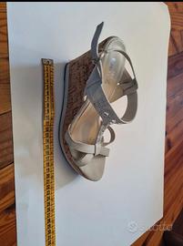 ZEPPE DONNA IN SUGHERO BIANCHE