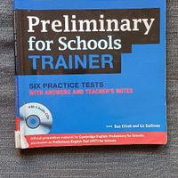 Libro inglese Preliminary for Schools Trainer