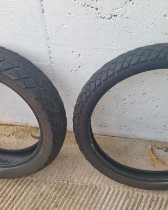 Coppia di gomme  per Honda Africa Twin