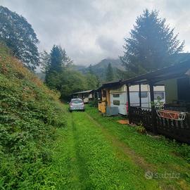 Roulotte con Bungalow - Orobie - Camping Arera