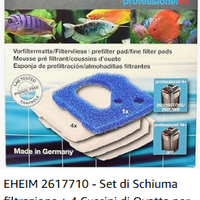 materiale per acquari