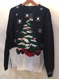 Maglione natalizio con led