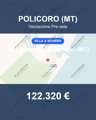 Immobile in asta di 90 m² con box auto a Policoro