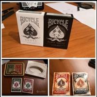 BLACK GHOST, CHRISTMAS, VINTAGE BICYCLE Poker