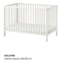 Lettino bianco gulliver