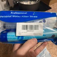 Filtro acqua portatile campeggio