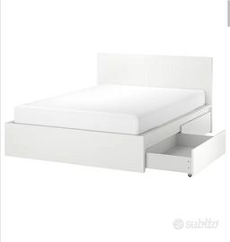 letto ikea con cassetti