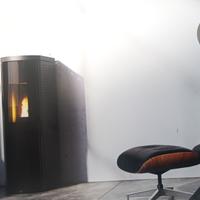 Stufa Pellet 11kw bianca NUOVA