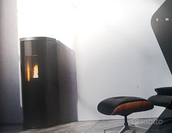 Stufa Pellet 11kw bianca NUOVA