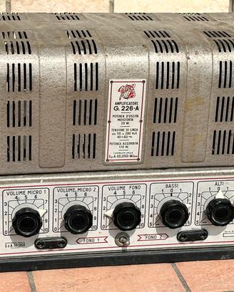 Amplificatore Geloso G226A vintage epoca valvole